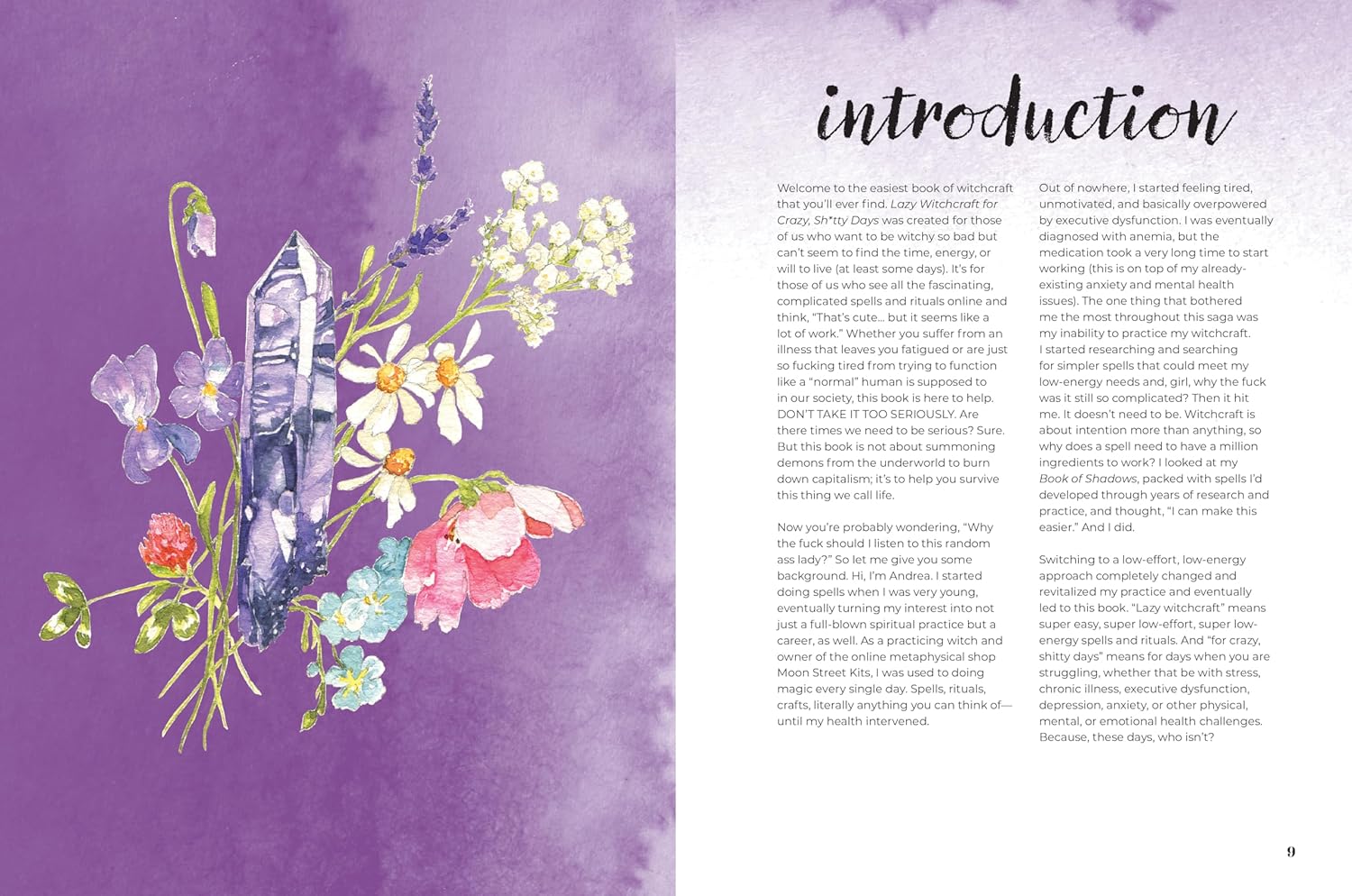 Lazy Witchcraft for Crazy, Shitty Days: Easy Spells and Rituals, by Andrea Samayoa