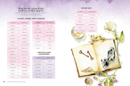 Lazy Witchcraft for Crazy, Shitty Days: Easy Spells and Rituals, by Andrea Samayoa