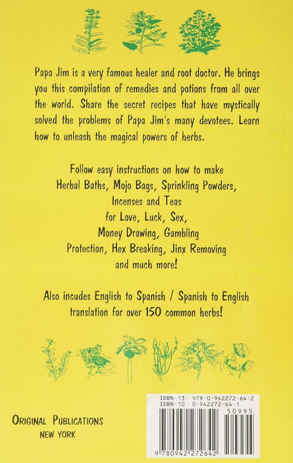 Papa Jim’s Herbal Magic Workbook – Guide to Love, Luck, Protection &amp;amp; Prosperity