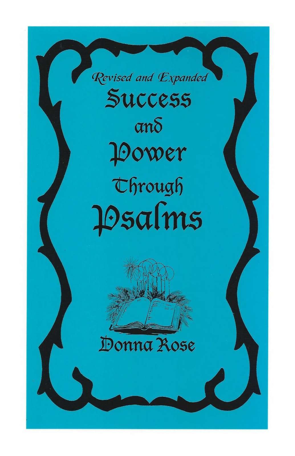 Bright blue book cover with the title &