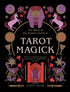 Front cover of Tarot Magick by Lindsay Squire showing forest witch illustration