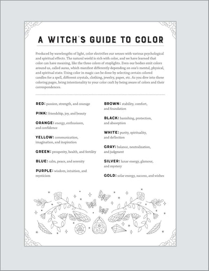Witchcraft Coloring Book for Adults – A Magical Journey Through Art and Intuition