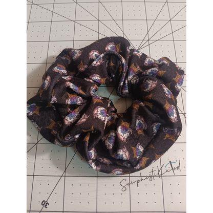 Black Crystal Ball Headband &amp; Scrunchie – Witchy Hair Accessories