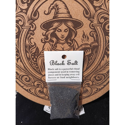 Black Salt | Protection, Banishing &amp; Uncrossing Ritual Salt