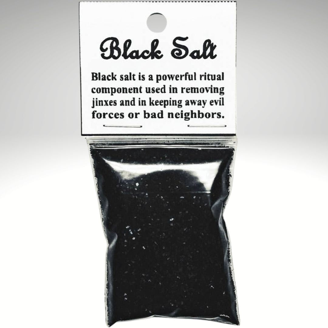 Black Salt | Protection, Banishing &amp; Uncrossing Ritual Salt