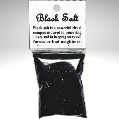 Black Salt | Protection, Banishing &amp; Uncrossing Ritual Salt