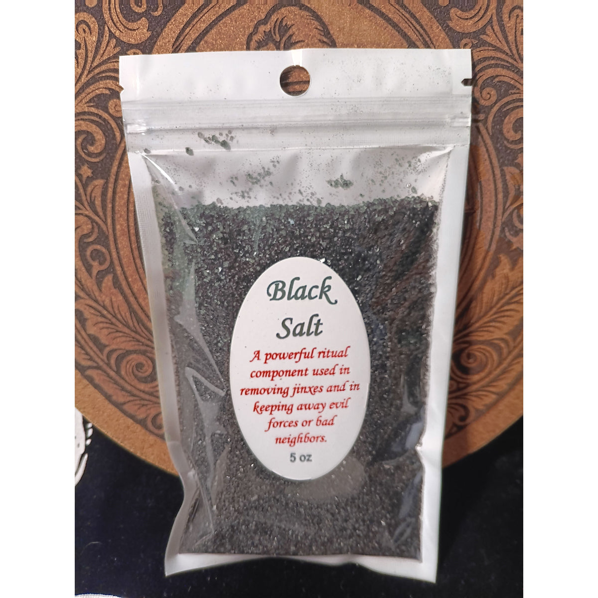 Black Salt | Protection, Banishing &amp; Uncrossing Ritual Salt