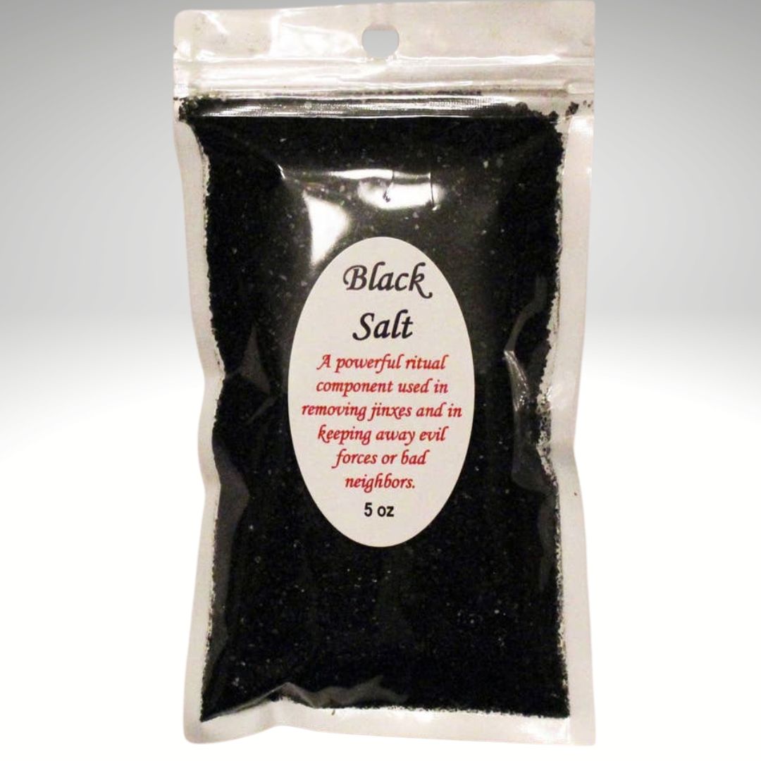 Black Salt | Protection, Banishing &amp; Uncrossing Ritual Salt