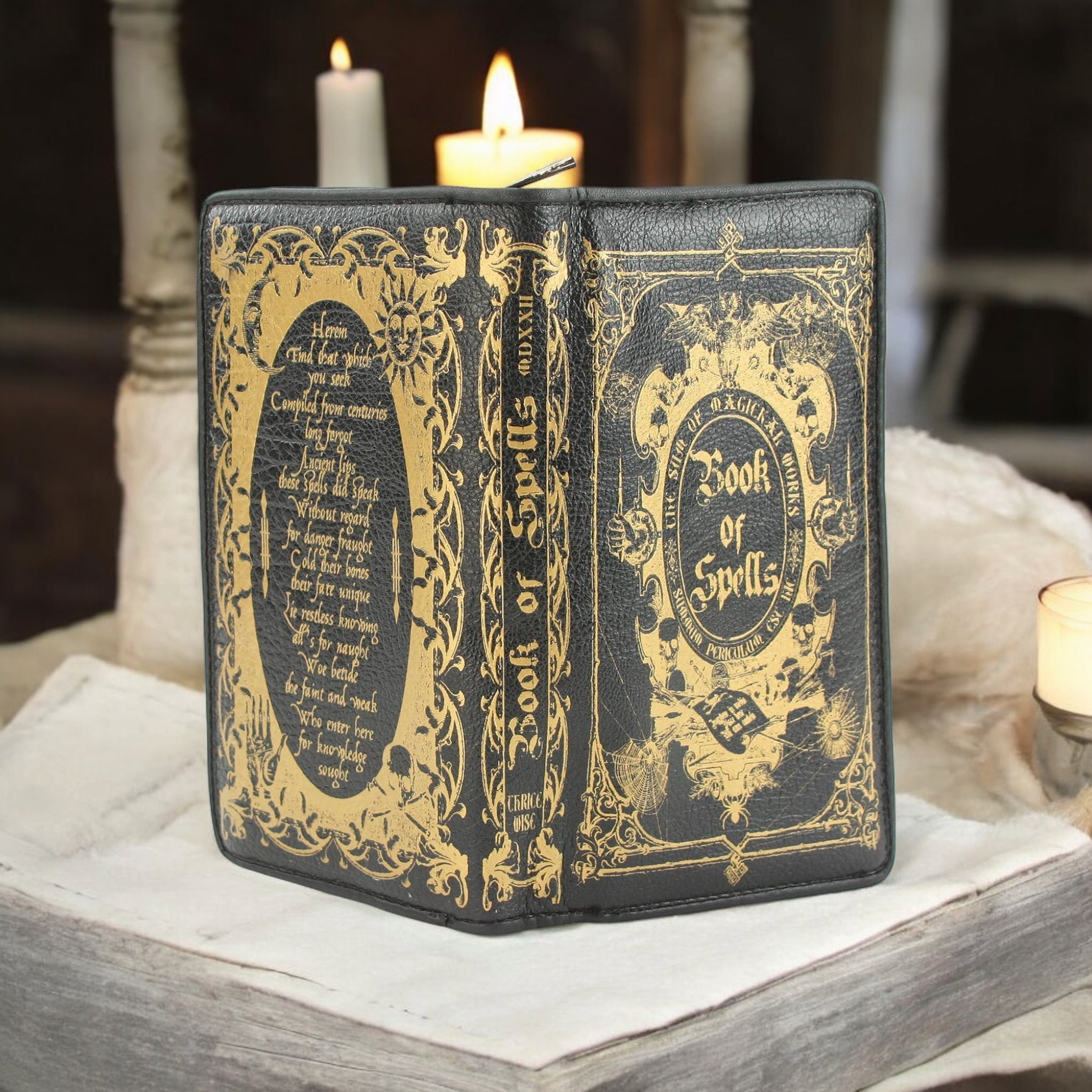 Book of Spells Crossbody Bag &amp; Wallet – Mystic-Inspired Fashion Accessories