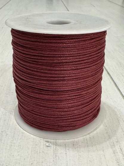 1.5 mm Polished Cotton Cord 400 foot roll