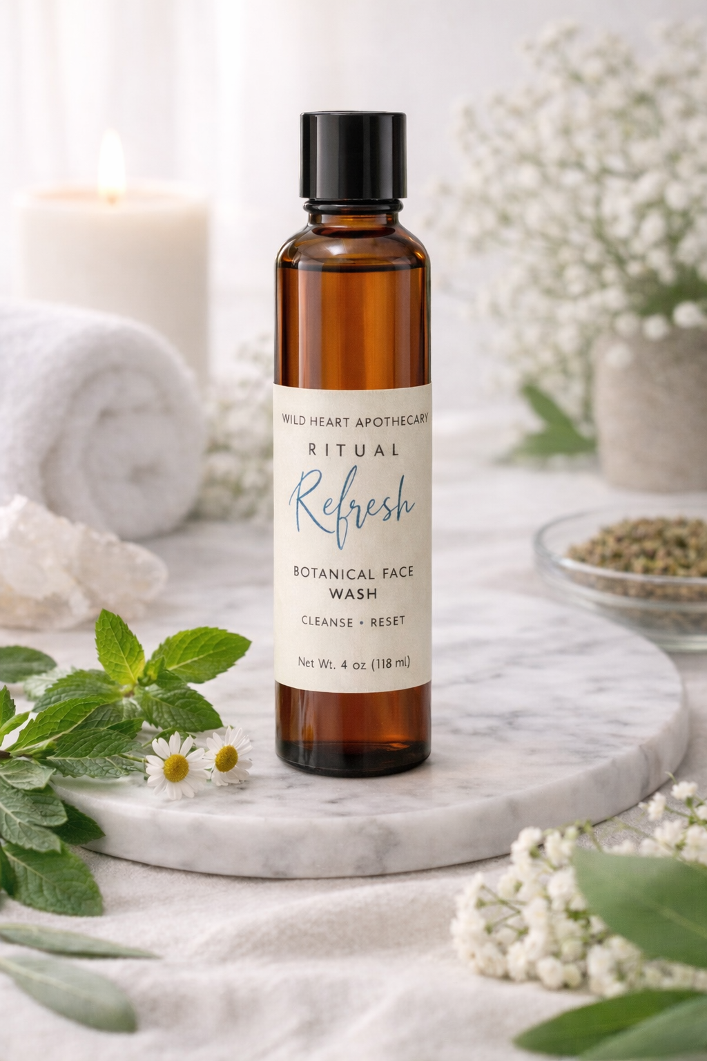 Refresh Botanical Face Wash - Ritual Skincare
