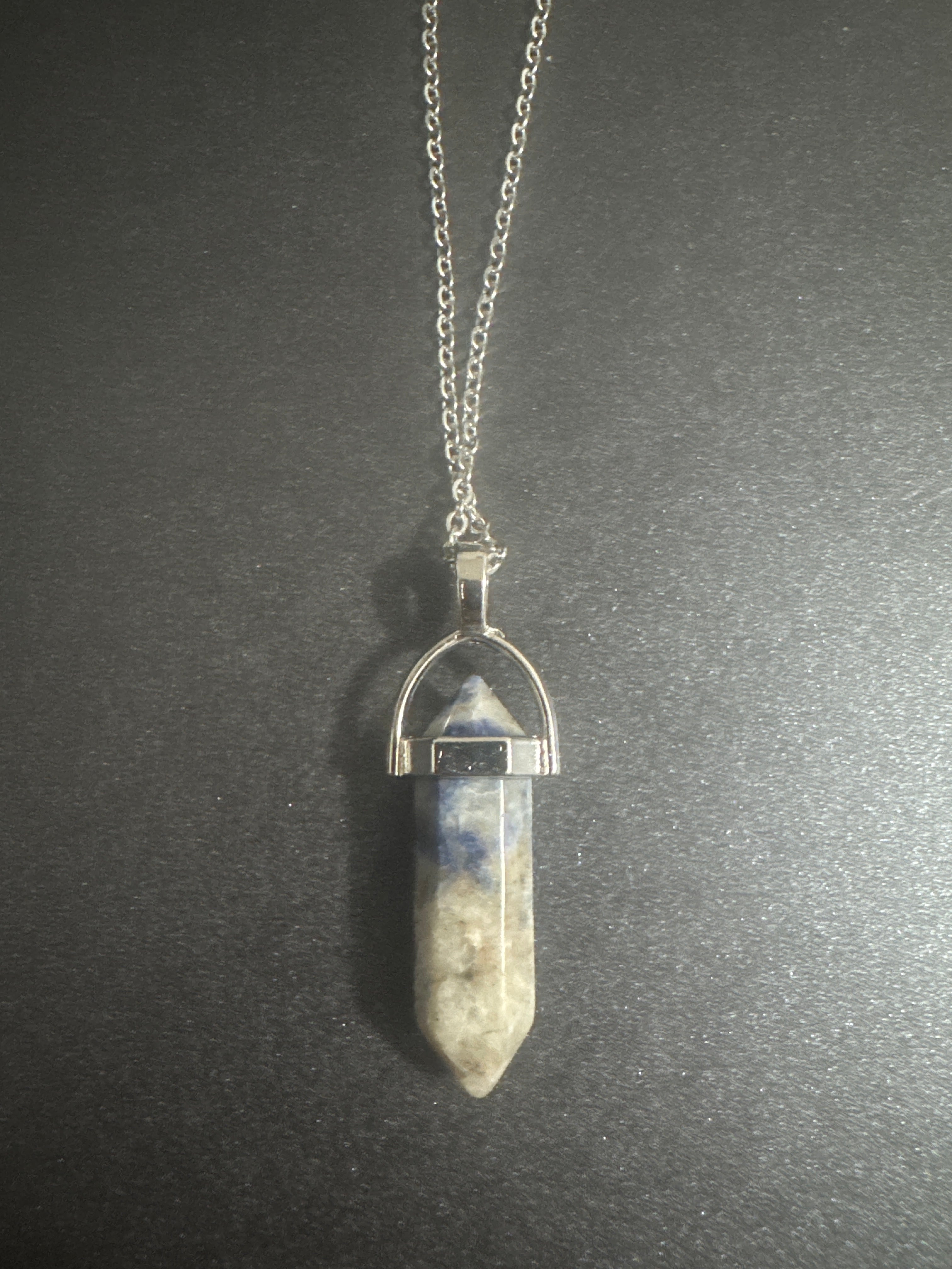 Various Shaped Crystal Necklaces