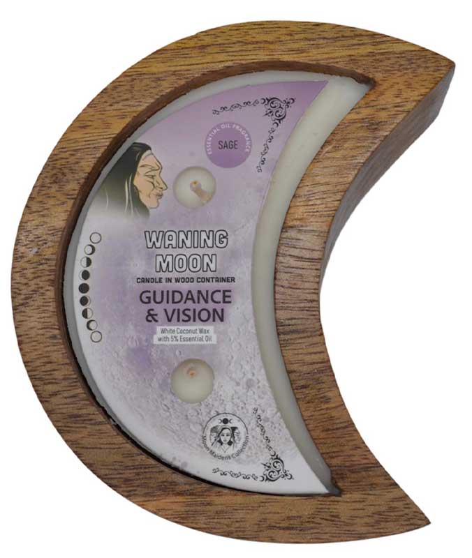 12 hr Waning Moon Guidance &amp; Vision candle