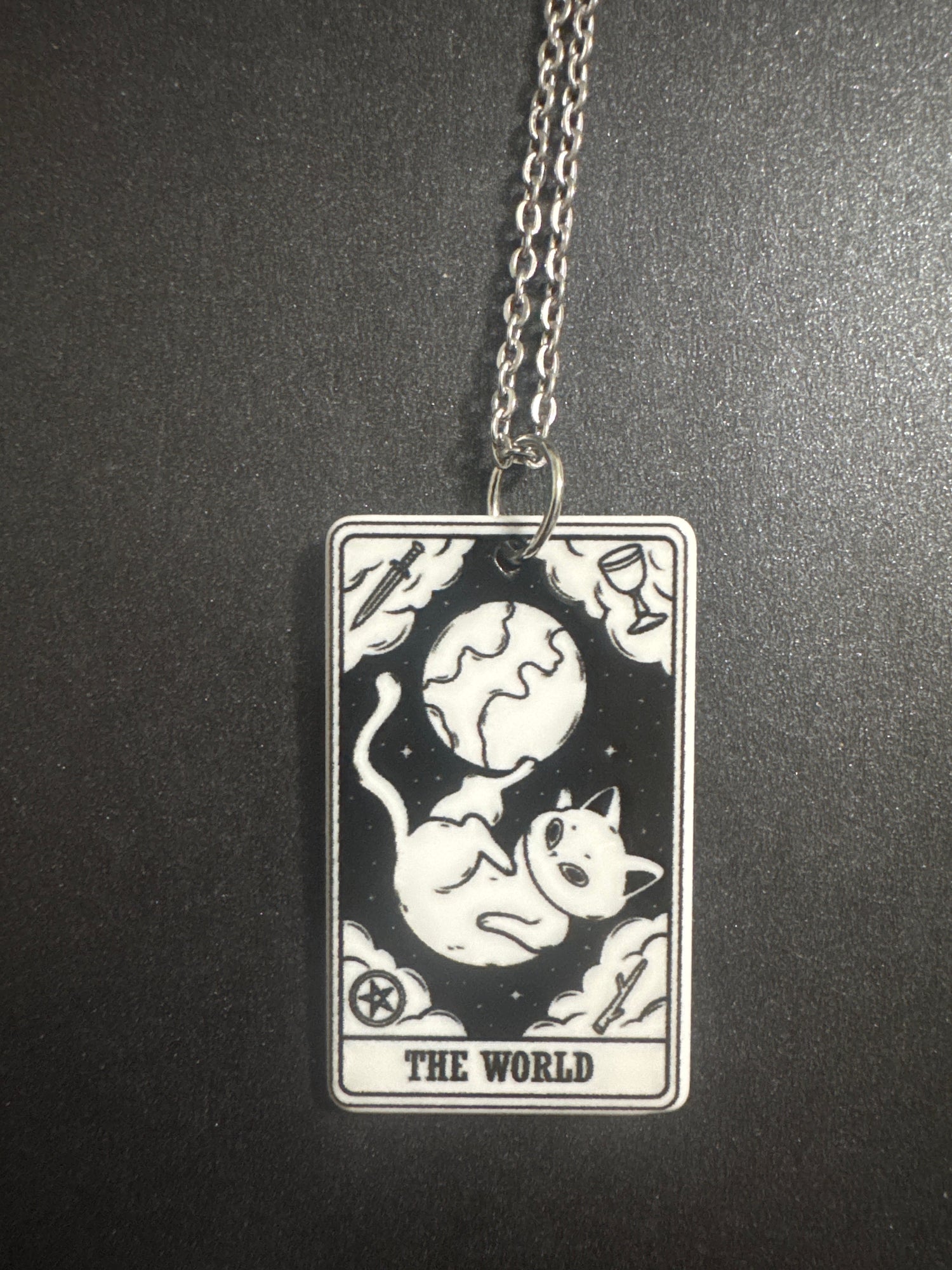 Cat Tarot Necklaces