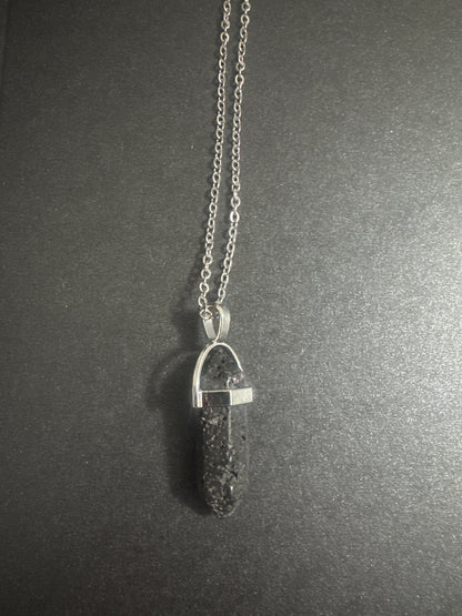 Various Shaped Crystal Necklaces