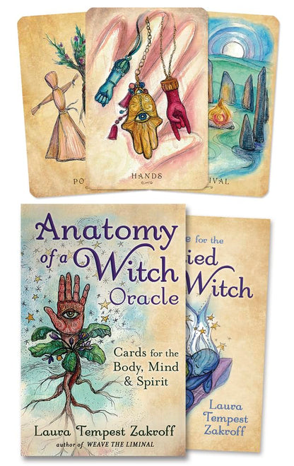 Anatomy of a Witch Oracle by Laura Tempest Zakroff – Tune Into the Magic of Your Witch Body