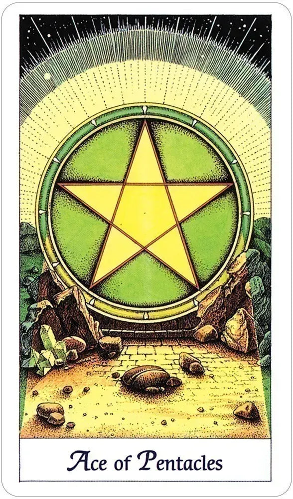 Spread of Cosmic Tarot cards showing Norbert Losche&