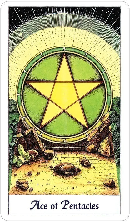 Spread of Cosmic Tarot cards showing Norbert Losche&