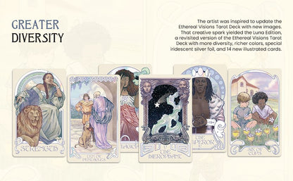 Ethereal Visions Tarot Luna Edition by Matt Hughes