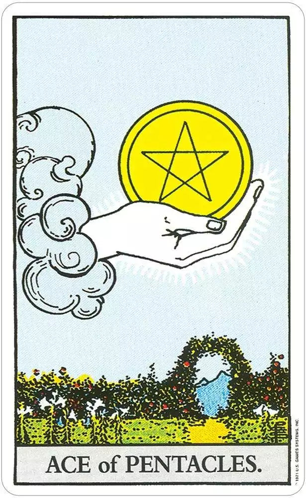 The Fool and The World cards from the Giant Rider-Waite Tarot Deck — large format showing detailed Pamela Colman Smith artwork.