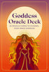 Goddess Oracle Deck box by Katja Perez showing illustrated goddess card artwork with rich color and divine feminine imagery.