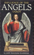 Influence of the Angels Tarot card featuring a celestial winged figure holding a wand amid light — Barbessi US Games Systems deck.