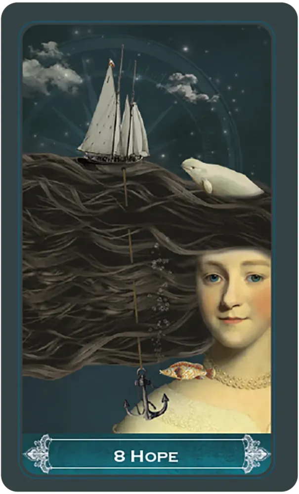 The Love Oracle card with love-themed artwork for romantic oracle reading
