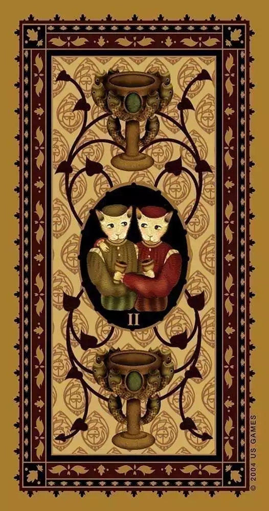 Medieval Cat Tarot Deck by Pace &amp;amp; Teng — Whimsical Cat-Themed 78-Card Tarot