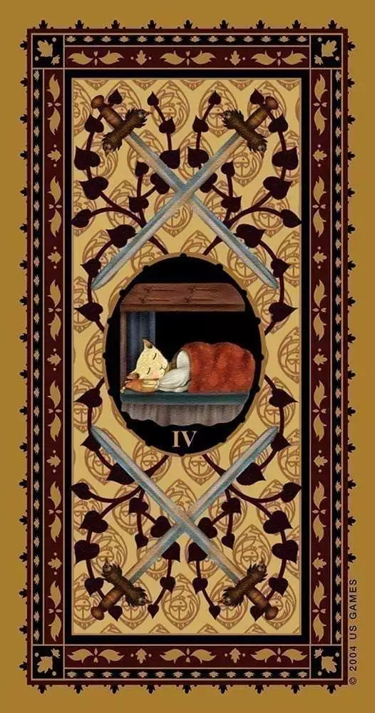 Medieval Cat Tarot Deck by Pace &amp;amp; Teng — Whimsical Cat-Themed 78-Card Tarot