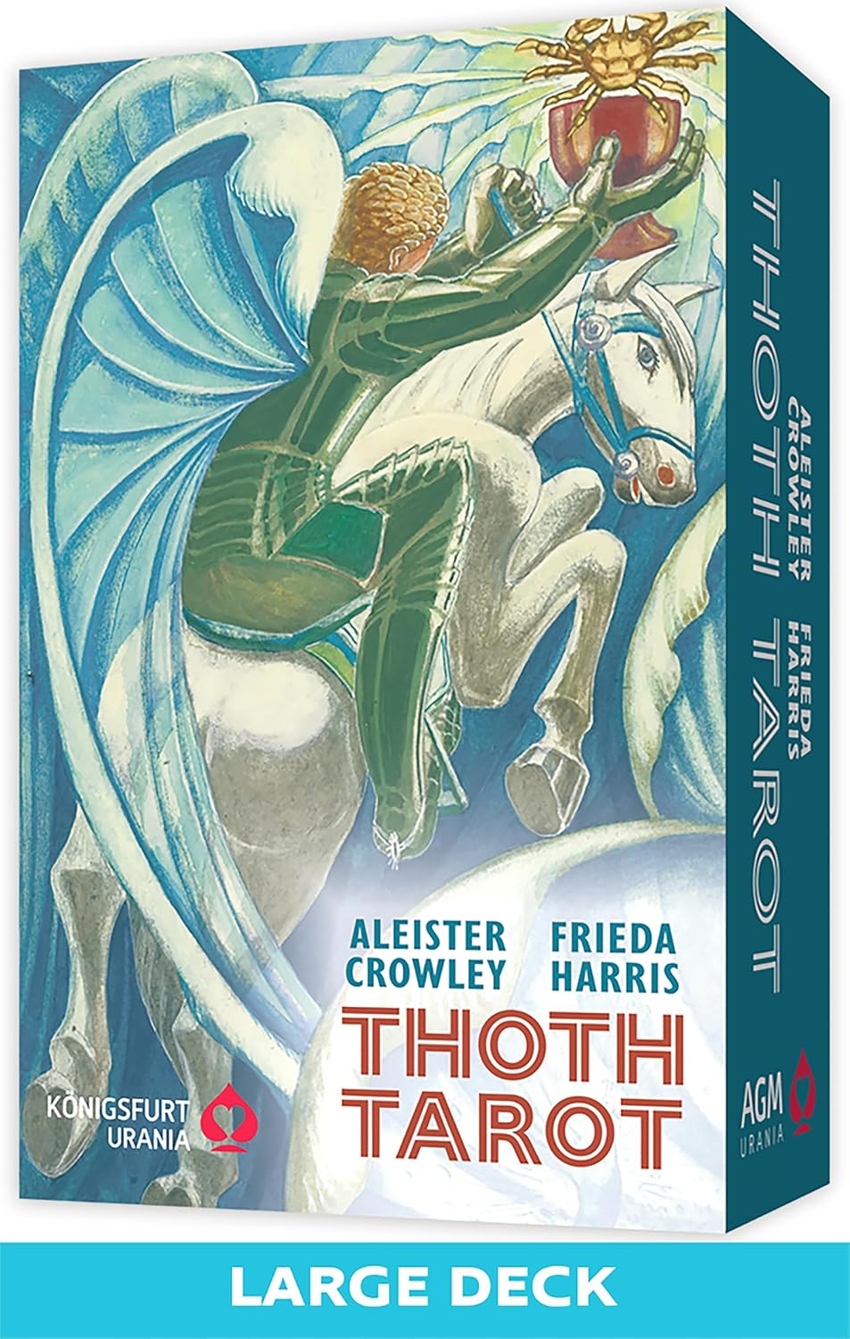 Thoth Tarot Deck by Aleister Crowley &amp;amp; Frieda Harris — 78 Cards Thelemic Edition