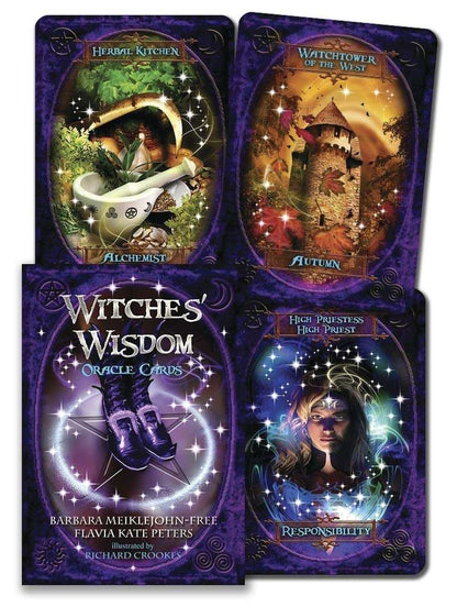 Witches’ Wisdom Oracle by Meiklejohn-Free &amp;amp; Peters — Magic of the Old Ways