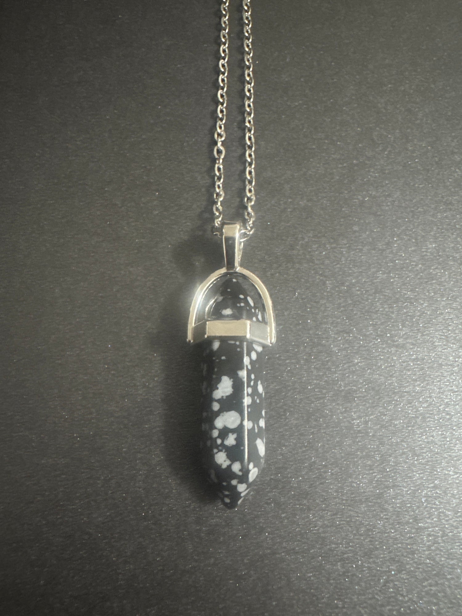 Various Shaped Crystal Necklaces