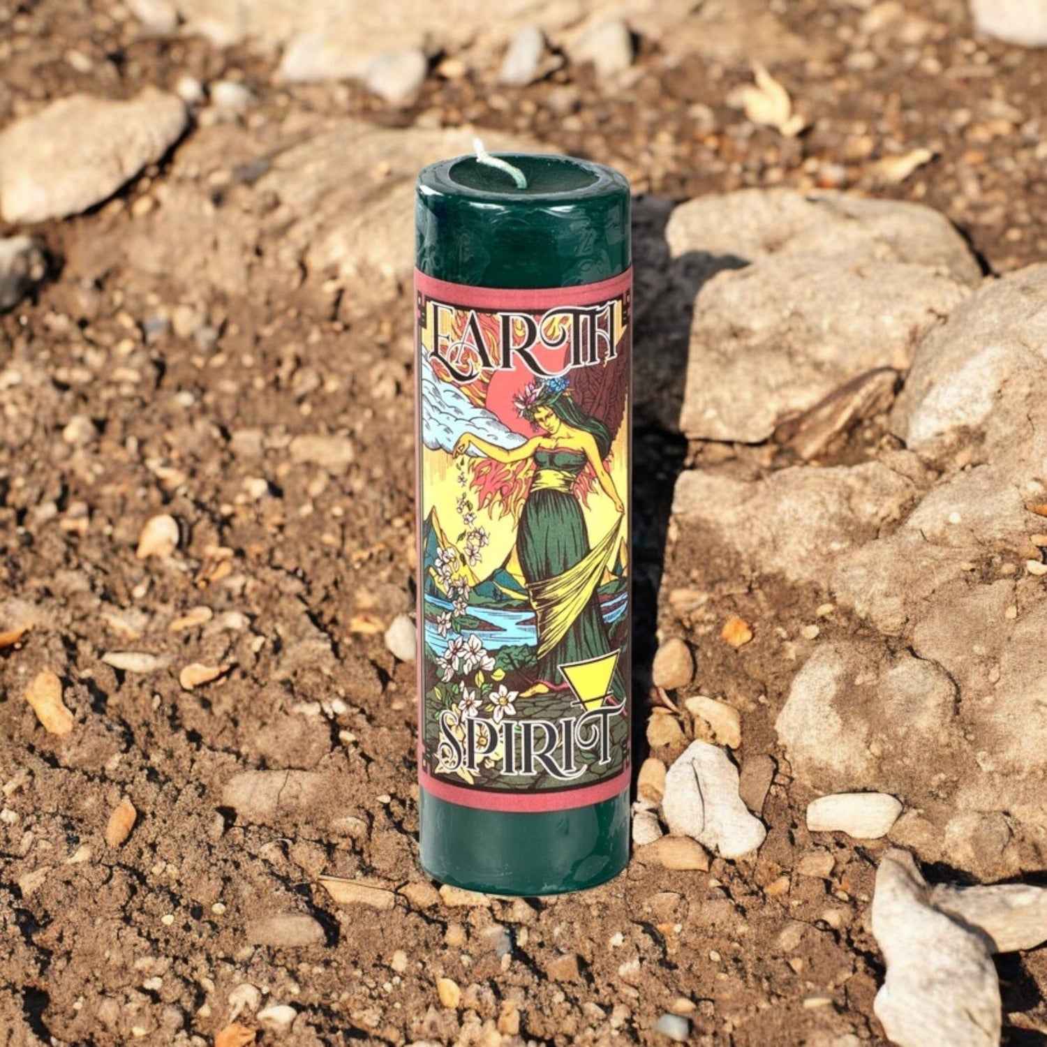 Element Spirit Pillar Candles – Air, Fire, Water, Earth &amp; Spirit