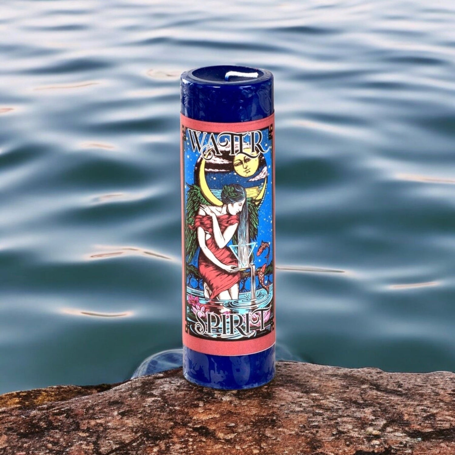 Element Spirit Pillar Candles – Air, Fire, Water, Earth &amp; Spirit