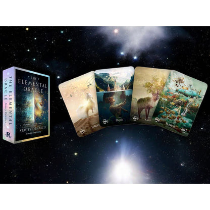 Elemental Oracle Deck by Stacey Demarco – 44 Card Alchemical &amp; Elemental Wisdom Set