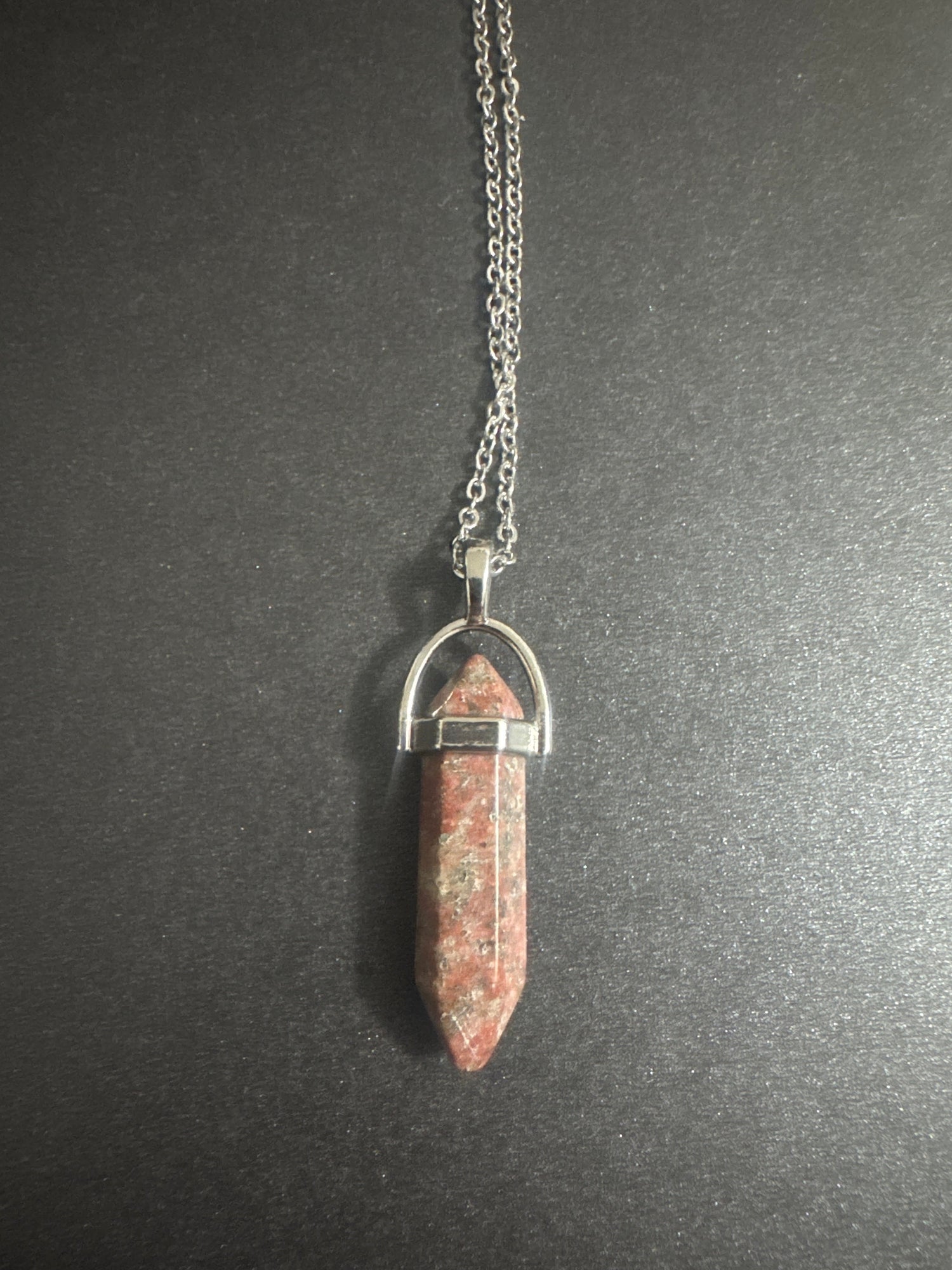 Various Shaped Crystal Necklaces