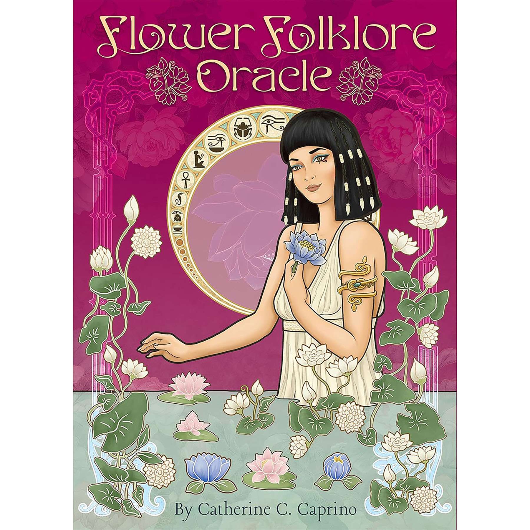 Flower Folklore oracle by Catherine Caprinoi