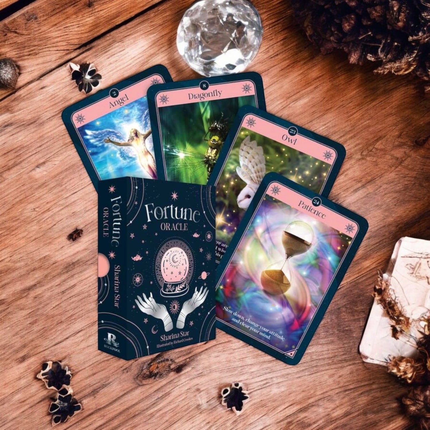 Fortune Oracle Deck by Sharina Star – 36 Cards &amp; Guidebook