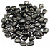 One-pound collection of smooth black jet fossilized wood tumbled stones for protection psychic shielding grounding and grief or ancestral healing work