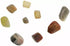 One-pound collection of smooth peach cream moonstone tumbled stones for new beginnings intuition emotional balance and lunar magic rituals