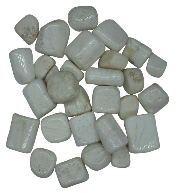 1 lb Scolecite – Tumbled Bulk Stones