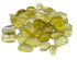 One pound polished lemon topaz tumbled stones in bright yellow tones for solar plexus chakra clarity and joyful energy crystal lot