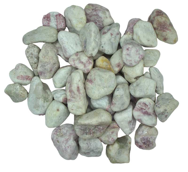 1 lb Tourmaline – Pink – Tumbled Bulk Stones