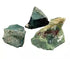 1 lb raw bloodstone bulk rough stones showing green heliotrope base with characteristic red jasper spots — natural rough crystal lot.