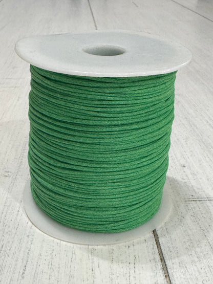 1.5 mm Polished Cotton Cord 400 foot roll