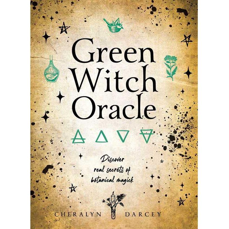 Green Witch Oracle Deck – 44 Cards &amp; Guidebook | Garden Magick, Herbal Wisdom, Divination