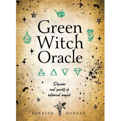 Green Witch Oracle Deck – 44 Cards &amp; Guidebook | Garden Magick, Herbal Wisdom, Divination