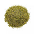 2 oz cut dried basil leaf in natural green flaked form — prosperity protection ritual herb for floor washes and spells.