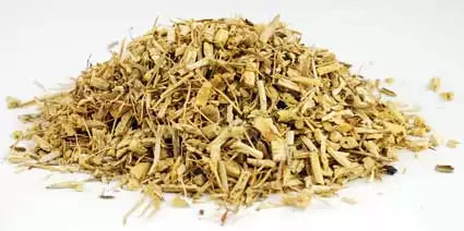 Small 1oz packet of dried dog grass root cut Agropyron repens couch grass for uncrossing rituals love work and peace sachets