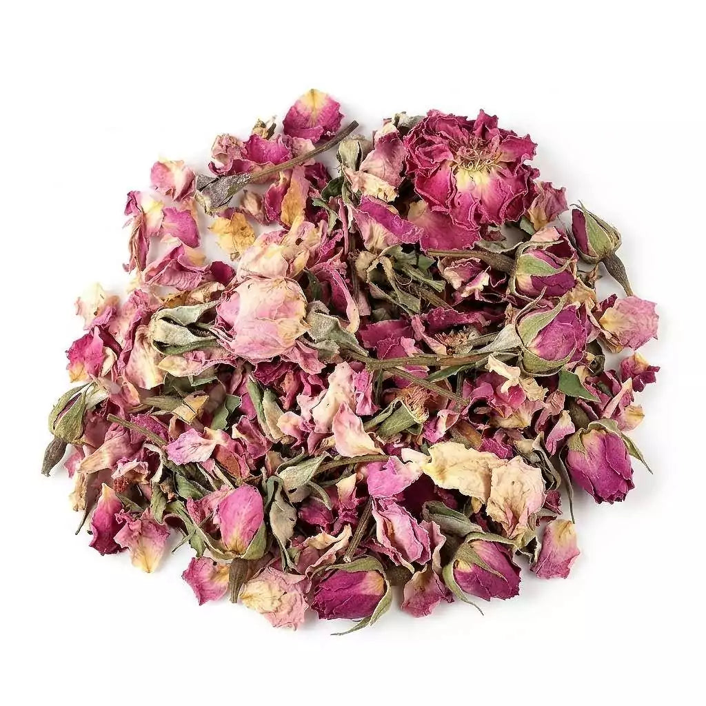2 oz packet of dried soft pink rose petals Rosa gallica for self-love sachets compassion rituals and gentle love attraction workings